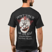 Ondertekend genummerd Van Gogh middelbare school r T-shirt (Achterkant)