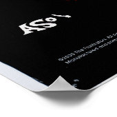 Ondertekend Poster (Hoek)