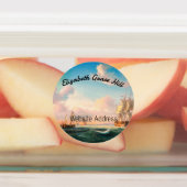 Ondertekende kopie & naam auteur Bookplate Labels (Aangebracht)