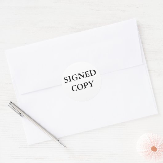 ONDERTEKENDE KOPIE RONDE STICKER (Envelop)