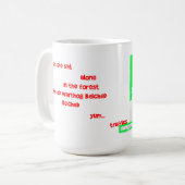 Ondertekende Warthog Coffee-Mok Koffiemok (Voorkant links)