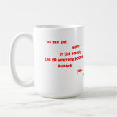 Ondertekende Warthog Coffee-Mok Koffiemok (Links)