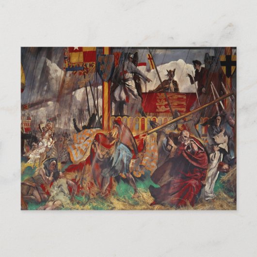 Ondertekening Magna Carta, 1215 Briefkaart (Voorkant)