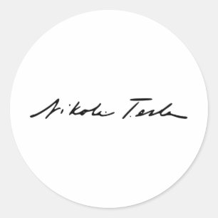 Ondertekening van de elektriciteitsmaatschappij Ge Ronde Sticker