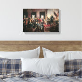 Ondertekening van de Grondwet Canvas Afdruk (Insitu (Slaapkamer))