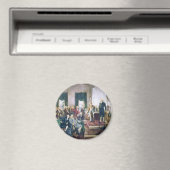 Ondertekening van de Grondwet door Howard C. Chris Magneet (Insitu (Vaatwasser))