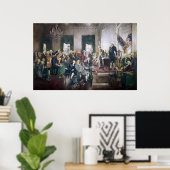 Ondertekening van de Grondwet door Howard C. Chris Poster (Thuiskantoor)