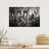 Ondertekening van de Grondwet door Howard C. Chris Poster (Keuken)