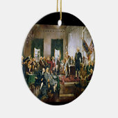 Ondertekening van de Grondwet Keramisch Ornament (Rechts)