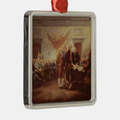 Ondertekening van de onafhankelijkheidsverklaring, metalen ornament (Rechts)