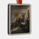 Ondertekening van de onafhankelijkheidsverklaring, metalen ornament (Rechts)