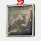 Ondertekening van de onafhankelijkheidsverklaring, metalen ornament (Links)