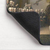 Ondertekening van de onafhankelijkheidsverklaring, muismat (Hoek)