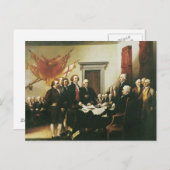 ONDERTEKENING VAN DE VERKLARING VAN ONAFHANKELIJKH BRIEFKAART (Voorkant / Achterkant)