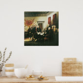 ONDERTEKENING VAN DE VERKLARING VAN ONAFHANKELIJKH POSTER (Keuken)