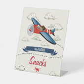  ondertekening van de voedselpartij voor het vlieg reclamebord met voetstuk (Voorkant)