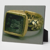 Ondertekening van koning Louis IX van Frankrijk (S Fotoplaat (Zijkant)