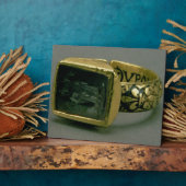 Ondertekening van koning Louis IX van Frankrijk (S Fotoplaat (Zijkant)