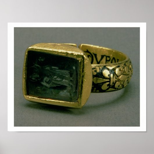 Ondertekening van koning Louis IX van Frankrijk (S Poster (Voorkant)