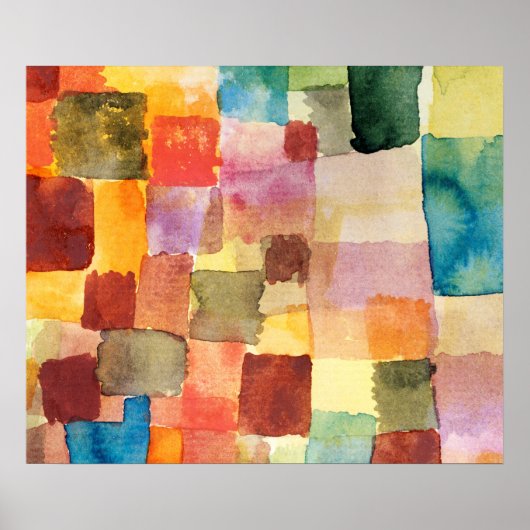 Ondertitel (1914) door Paul Klee Poster (Voorkant)