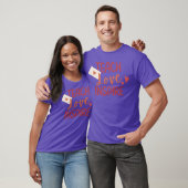 Ondertitel ontwerp retro t-shirt (Unisex)