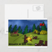 Ondertussen @ Boot Camp Grappige T-shirts Kaarten  (Voorkant / Achterkant)