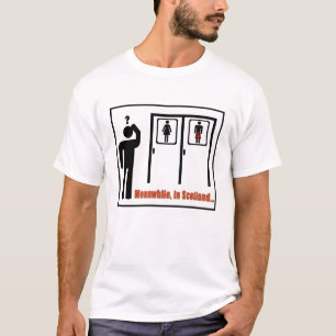 Ondertussen in Schotland een grappige Schotse kilt T-shirt