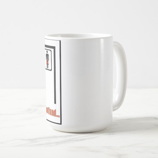 Ondertussen in Schotland grappige mok van grappen (Voorkant rechts)