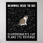 Ondertussen plant de kat Schrödingers het in de do Poster (Voorkant)