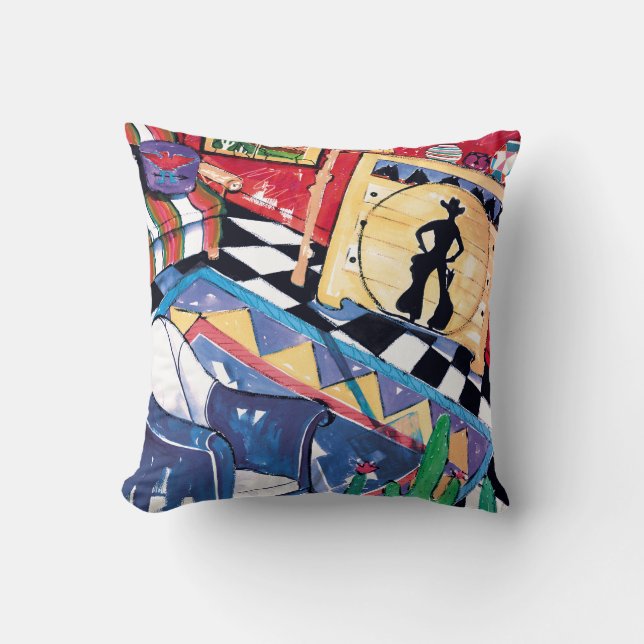 Ondertussen terug bij de Ranch kussen (Voorkant)