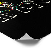 Ondertussen voorbij in Radiology Xmas Light Christ Poster (Hoek)