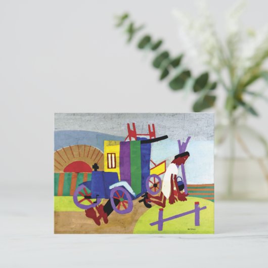 Onderverdeling ~  Amerikaanse kunst Briefkaart (Staand voorkant)