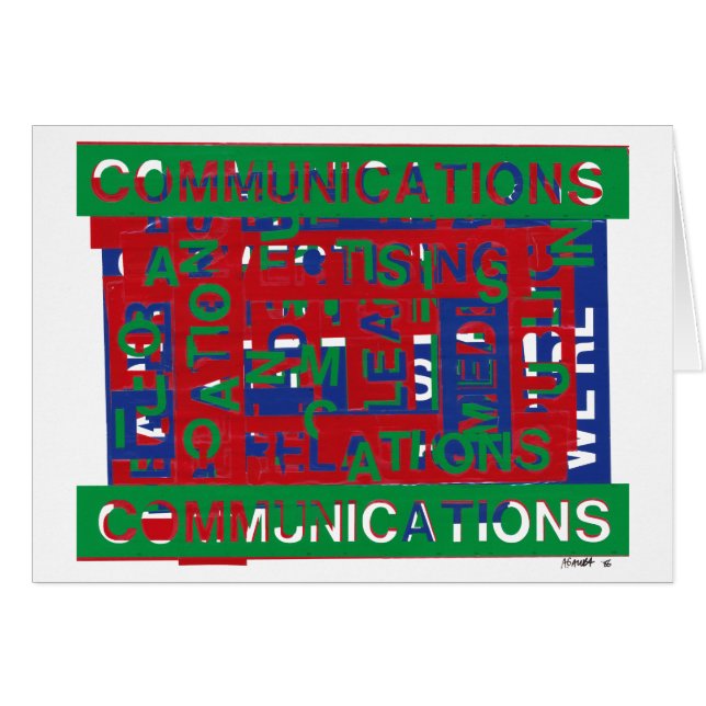 Onderverdeling communicatie (Voorkant Horizontaal)