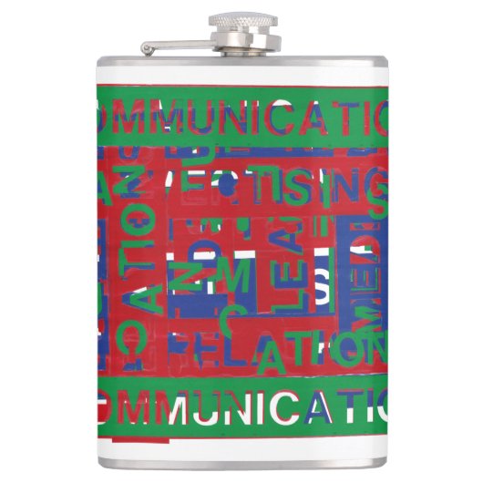 Onderverdeling communicatie heupfles (Voorkant)