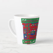 Onderverdeling communicatie latte mok (Linkerhoek)