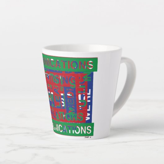 Onderverdeling communicatie latte mok (Rechterhoek)