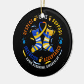 Onderverdeling Syndrome Respect Onderverdeling Syn Keramisch Ornament (Links)