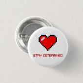 Onderverhaal geïnspireerd citaat 2 ronde button 3,2 cm (Voorkant /achterkant)