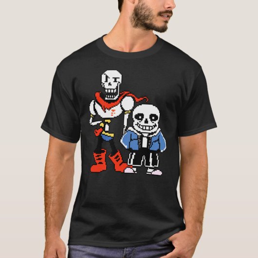Onderverhaal - Sans en Papyrus T-shirt (Voorkant)