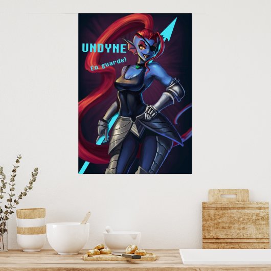 Onderverhaal Undyne Poster (Keuken)