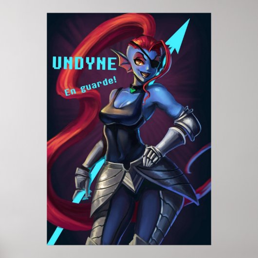 Onderverhaal Undyne Poster (Voorkant)