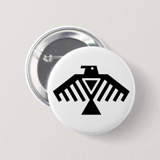 ondervogel ronde button 5,7 cm (Voorkant /achterkant)