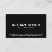 ondervogel visitekaartje (Achterkant)