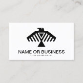 ondervogel visitekaartje (Voorkant)