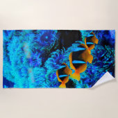 Onderwater 11-strand handdoek (Voorkant)