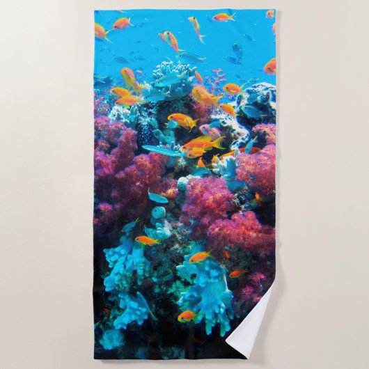 Onderwater 15-band handdoek (Voorkant)
