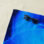 Onderwater 16 Beach Towel Strandlaken (In situ)