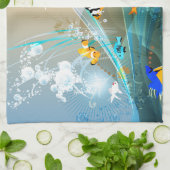 Onderwater 1 Keukenhanddoeken (Gevouwen)