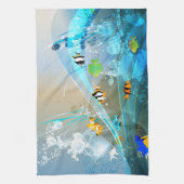 Onderwater 1 Keukenhanddoeken (Verticaal)