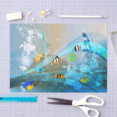 Onderwater 1 tissuepapier (Craft)